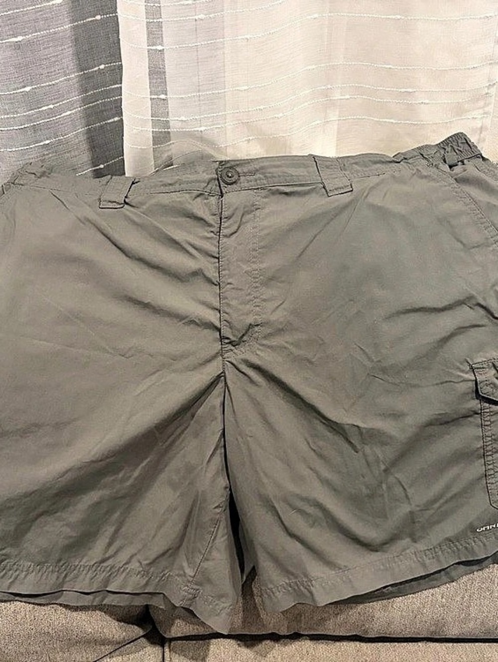 Columbia Silver Ridge Cargo Shorts Green Size Medium